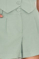 Shorts Linen Aura Jade