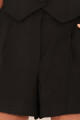 Shorts Linen Aura Preto 
