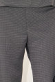 Calça Alfaiataria Xadrez Lumi Chumbo