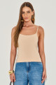 Blusa Básica Mari Bege
