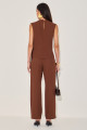 Blusa Alfaiataria Thai Chocolate