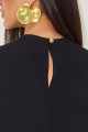 Blusa Alfaiataria Thai Preto 
