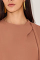 Blusa Alfaiataria Thai Mocha 