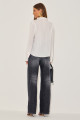 Blusa Chiffon Aveline Off White 