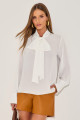Blusa Crepe Carolina Off White