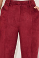 Calça Suede Violette Bordô