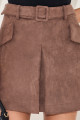 Shorts Suede Violette Fendi