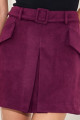 Shorts Suede Violette Açaí