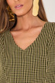 Blusa Alfaiataria Verona Verde Musgo 