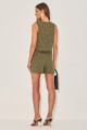 Shorts Alfaiataria Verona Verde Musgo 