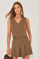 Shorts Alfaiataria Verona Ferrugem 