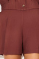 Shorts Alfaiataria Keilla Chocolate
