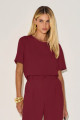 Blusa Alfaiataria Eliana Vinho
