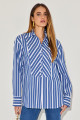 Camisa Listrada Estrela Azul