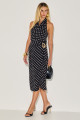 Saia Crepe Erica Preto 