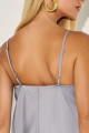 Blusa Crepe Tati Cinza
