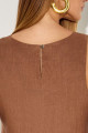 Blusa Linho Adrielle Marrom