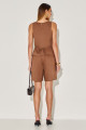 Blusa Linho Adrielle Marrom