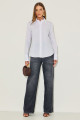 Camisa Tricoline Olivia Branco 