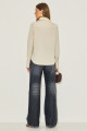 Camisa Tricoline Olivia Areia