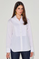 Camisa Tricoline Geiza Branco
