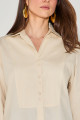 Camisa Tricoline Geiza Areia 
