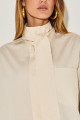 Camisa Tricoline Moana Areia