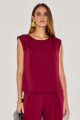 Blusa Alfaiataria Nisha Vinho