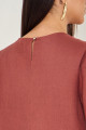 Blusa Linho Beca Mogno