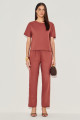 Blusa Linho Beca Mogno