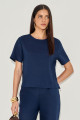 Blusa Linho Beca Marinho