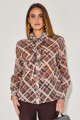 Camisa Cotton Soraya Marrom