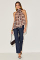 Blusa Cotton Soraya Marrom