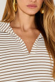 Blusa Polo Jamille Off White