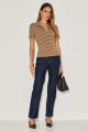 Blusa Polo Jamille Mascavo