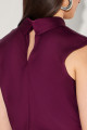 Blusa Cetim Suelia Vinho