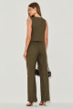 Calça Linho Noa Verde Militar