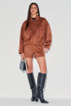 Shorts Suede Belinda Canela