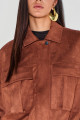 Jaqueta Suede Belinda Canela