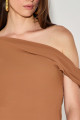 Blusa Alfaiataria Mille Caramelo