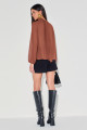 Blusa Crepe Cora Marrom