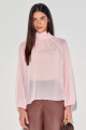 Blusa Crepe Cora Rosa