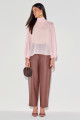 Blusa Crepe Cora Rosa
