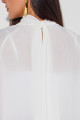 Blusa Crepe Cora Off White