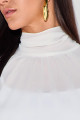 Blusa Crepe Cora Off White