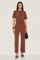 Blusa Alfaiataria Pam Chocolate