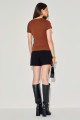Blusa Canelada Naila Canela