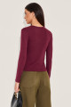 Blusa Ribana Ella Vinho