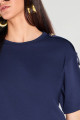 Camiseta Algodão Meliza Marinho