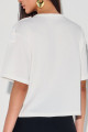 Camiseta Algodão Meliza Branco